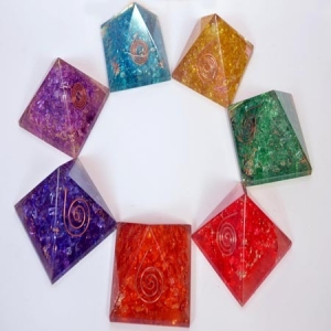 Mix Orgone Pyramids Manufacturer Supplier Wholesale Exporter Importer Buyer Trader Retailer in Khambhat Gujarat India